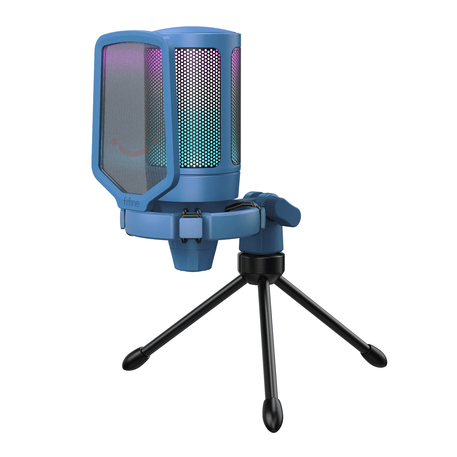FIFINE AmpliGame A6V USB Condenser Microphone with RGB - Image 26