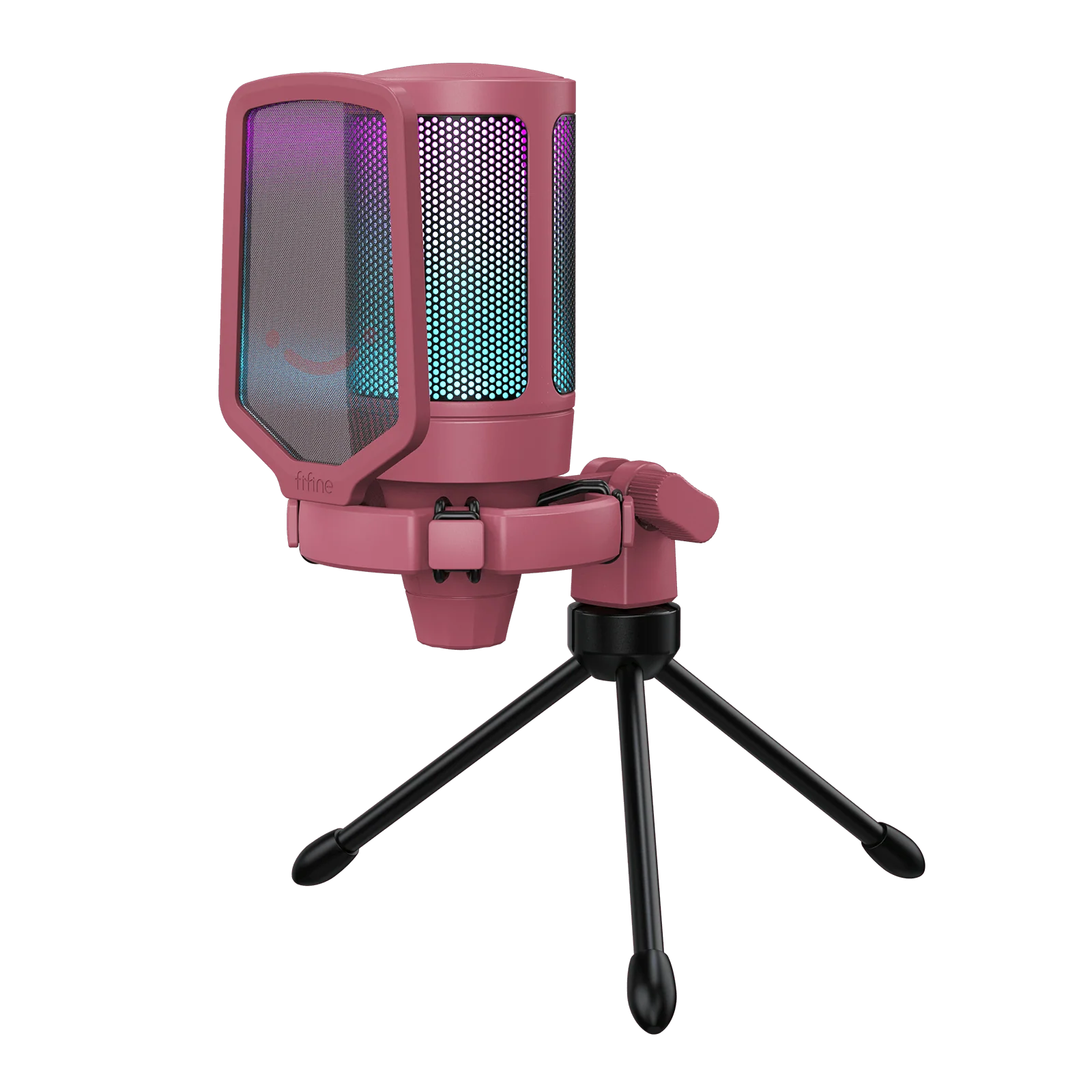 FIFINE AmpliGame A6V USB Condenser Microphone with RGB - Image 36
