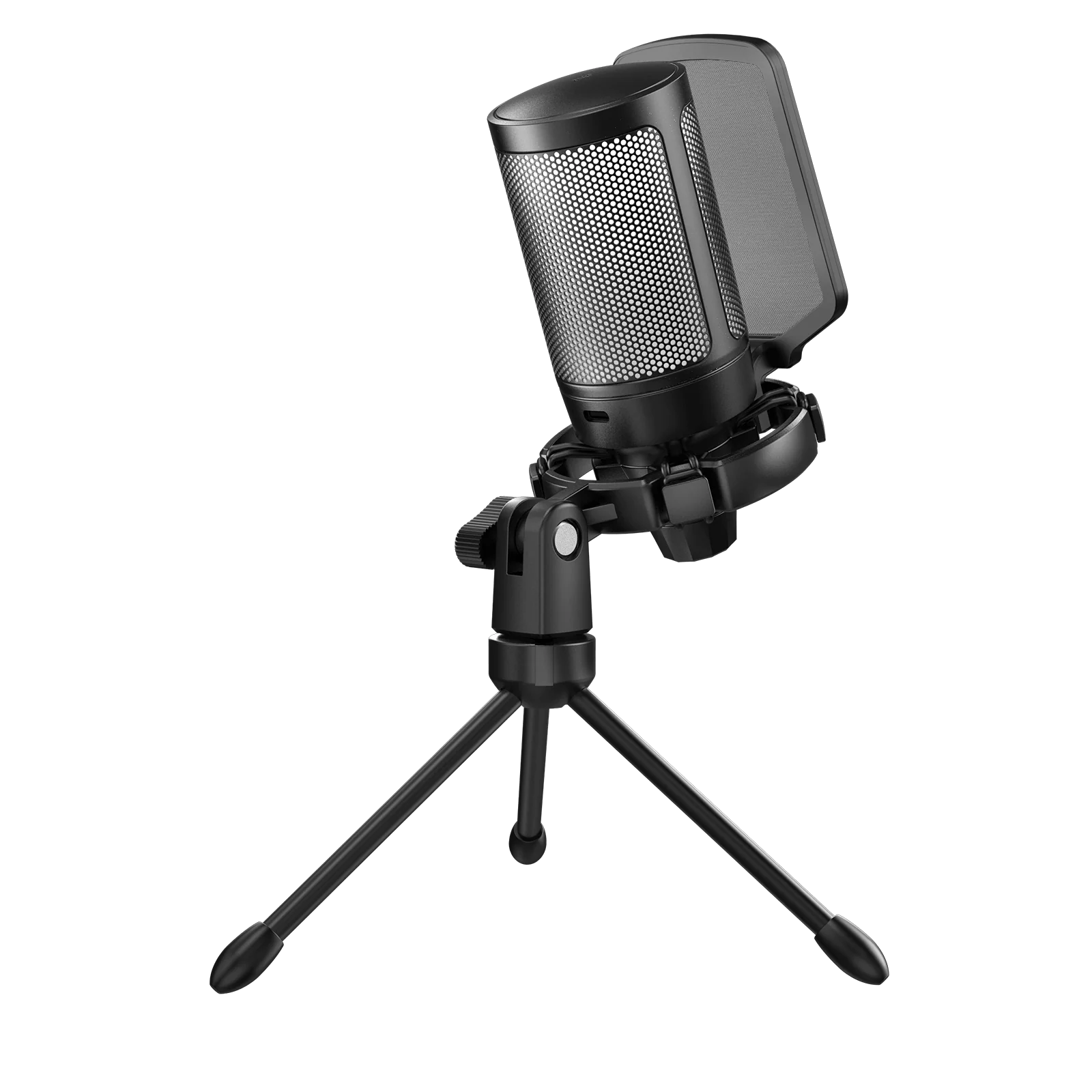 FIFINE AmpliGame A6V USB Condenser Microphone with RGB - Image 5