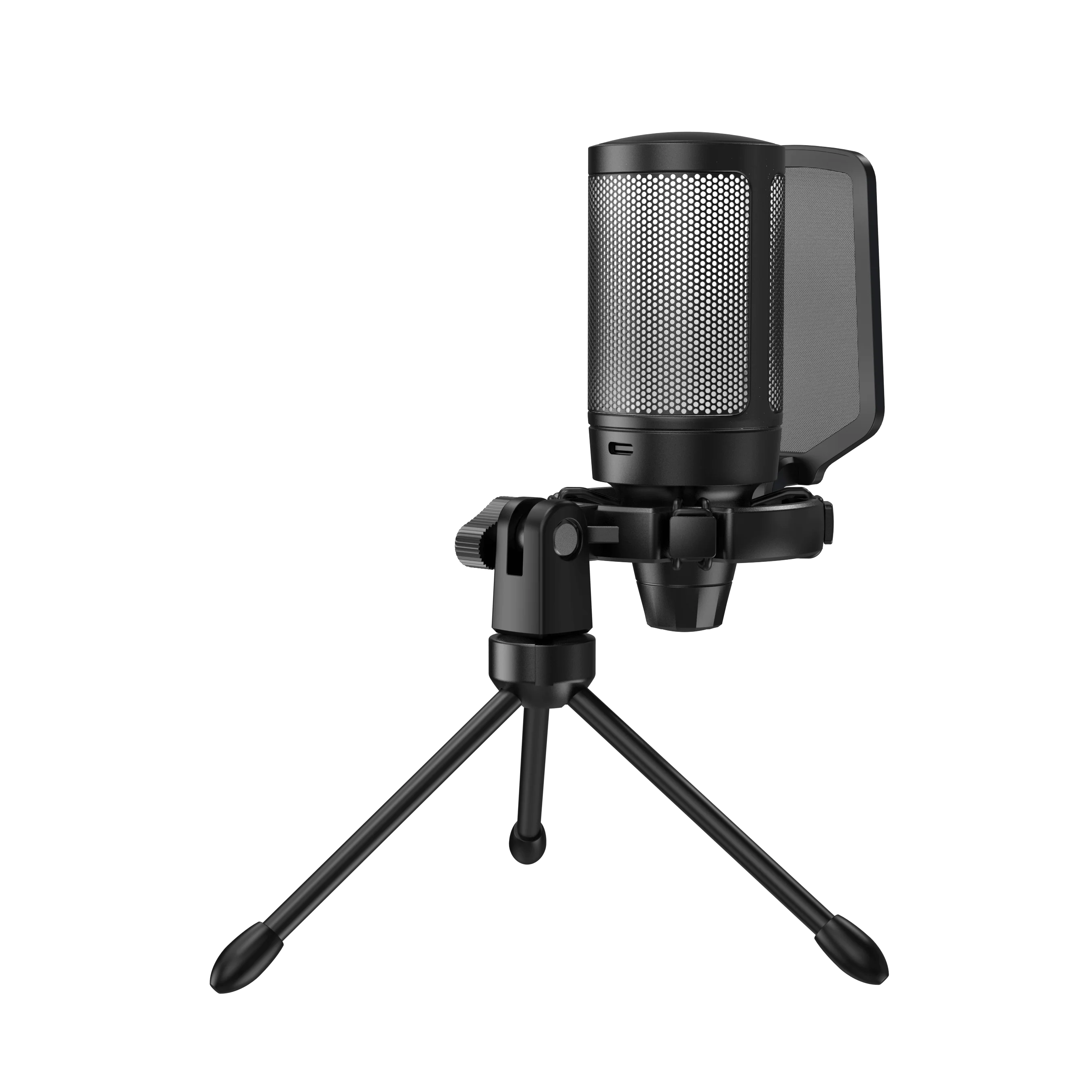 FIFINE AmpliGame A6V USB Condenser Microphone with RGB - Image 6