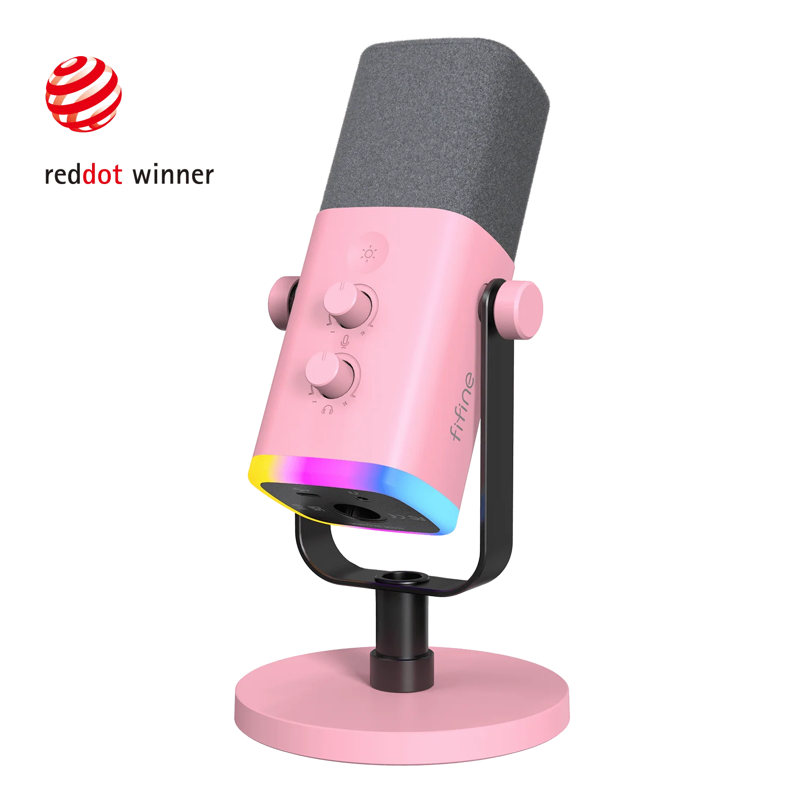 FIFINE AmpliGame AM8 USB/XLR Dynamic Microphone with RGB - Image 13