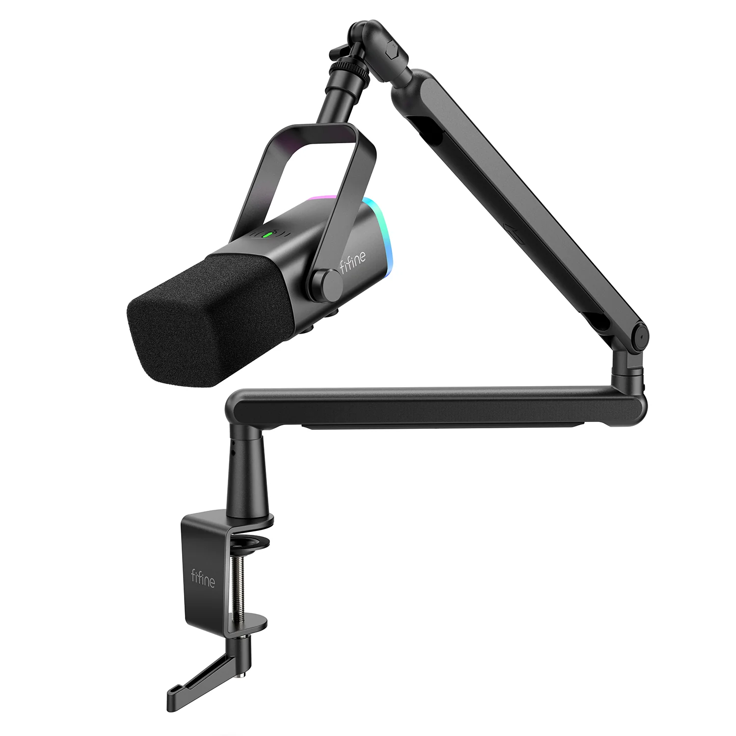 FIFINE AmpliGame AM8 USB/XLR Dynamic Microphone with RGB - Image 45