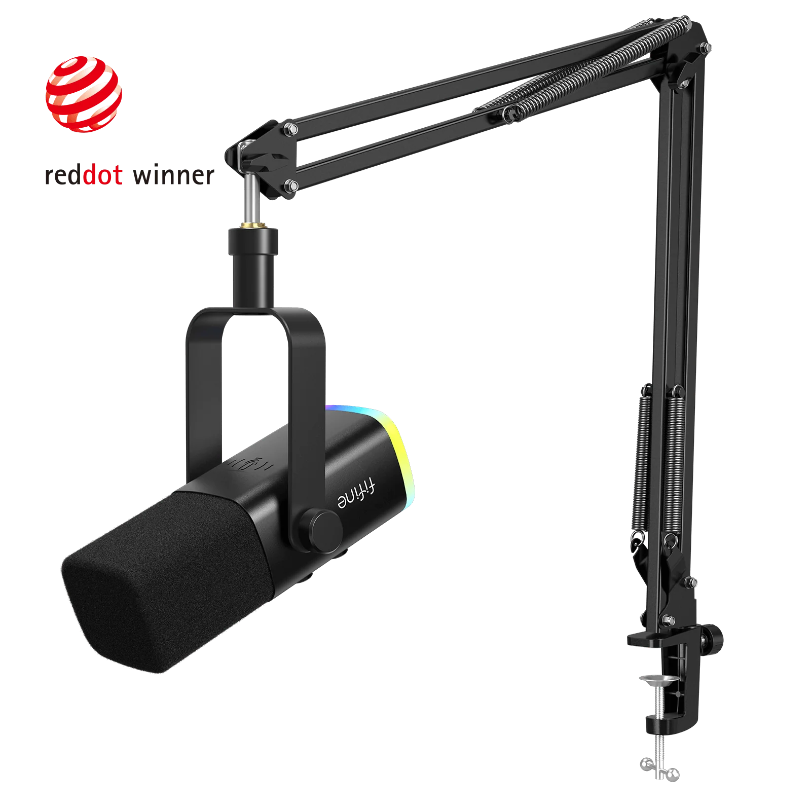 FIFINE AmpliGame AM8 USB/XLR Dynamic Microphone with RGB - Image 19