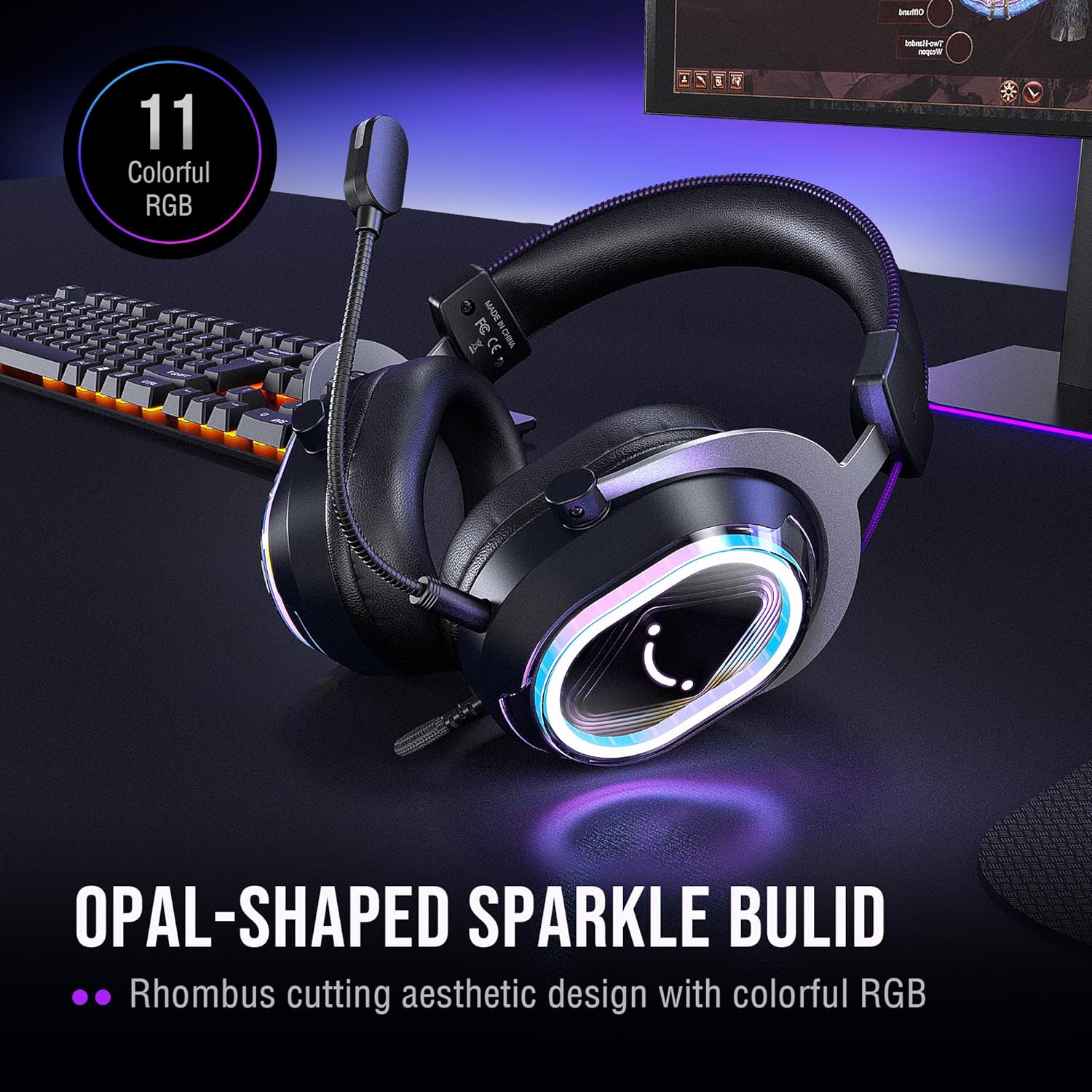 FIFINE AmpliGame H13 USB Headset with RGB - Image 8