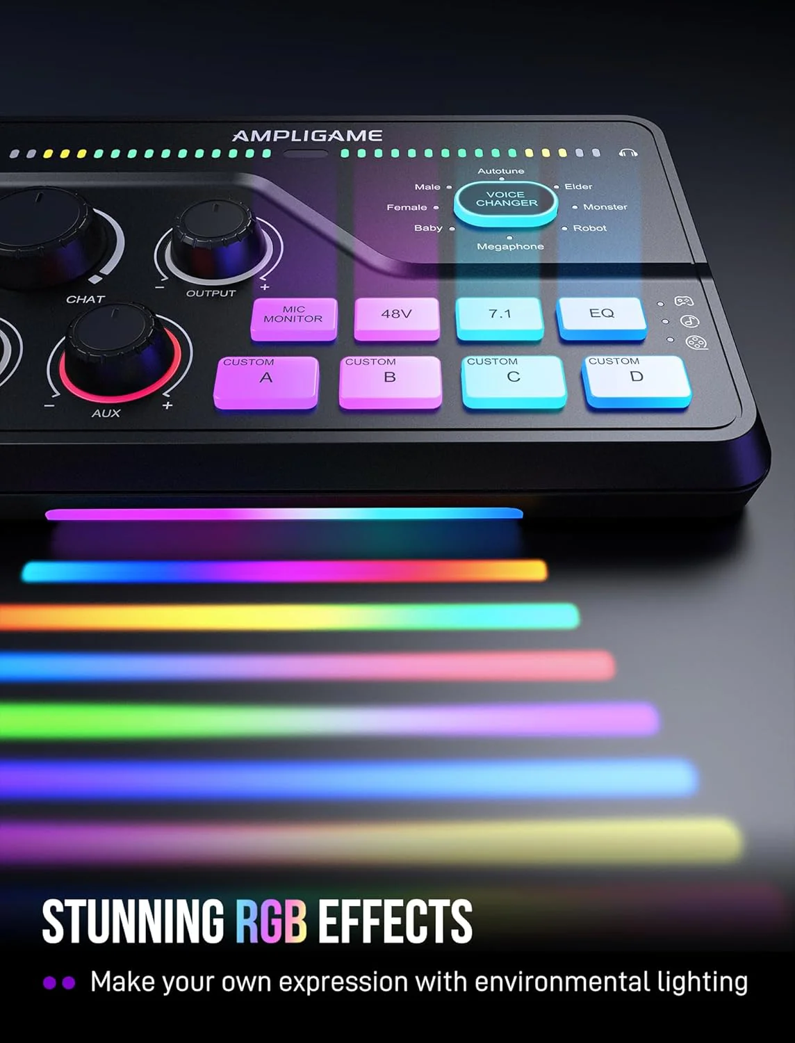 FIFINE Streaming & Podcast Bundle: AM8PROT XLR/USB Microphone + SC8 Audio Mixer - Image 10