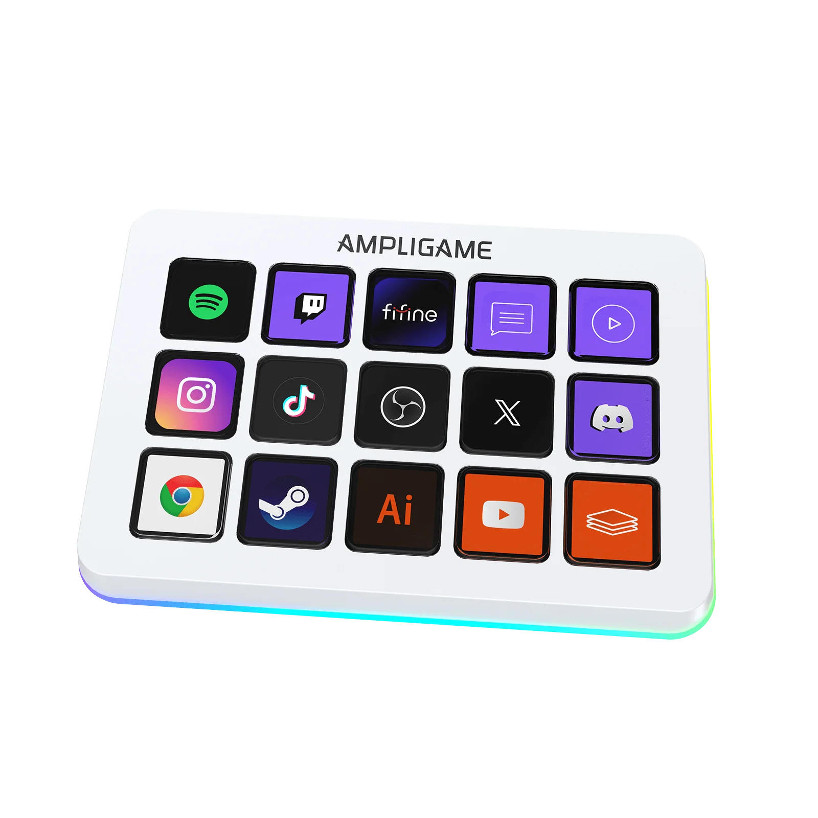 FIFINE AmpliGame D6 Stream Controller Deck with RGB - Image 11