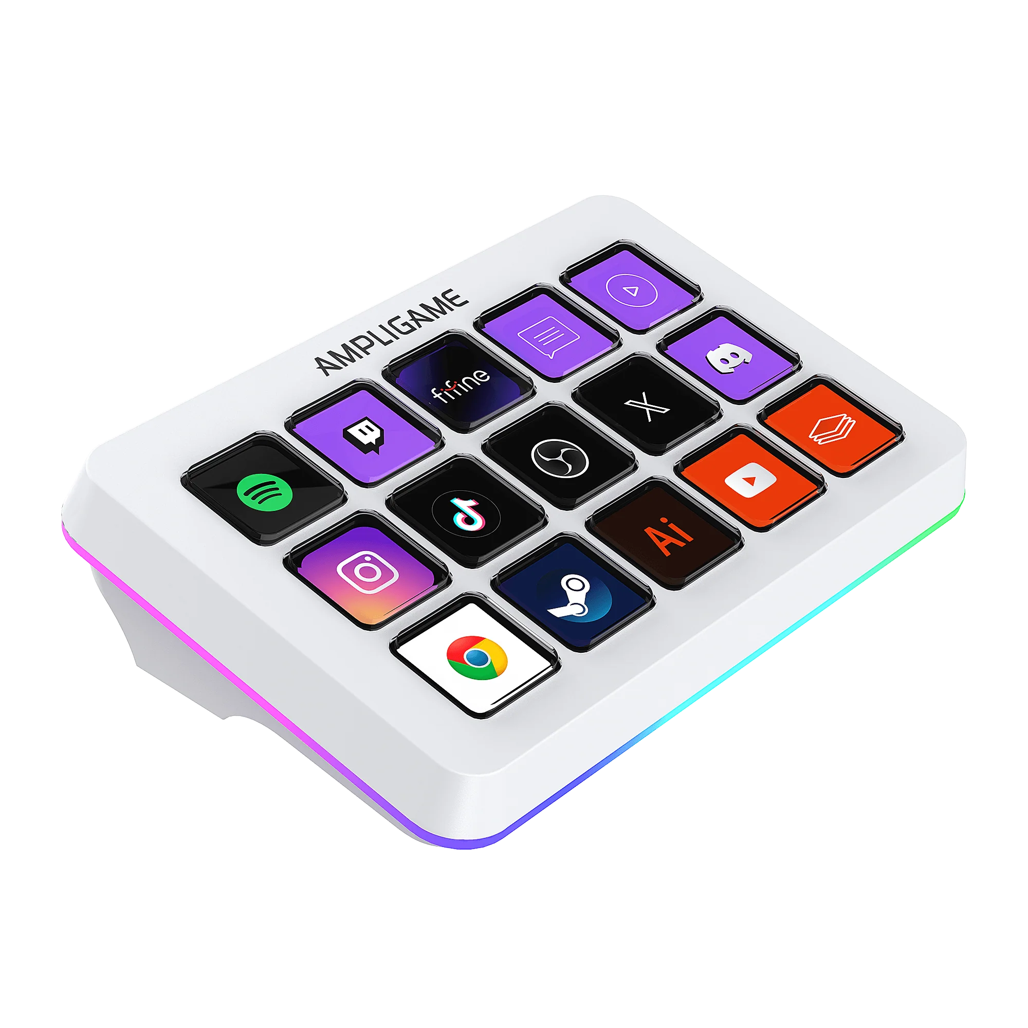 FIFINE AmpliGame D6 Stream Controller Deck with RGB - Image 13