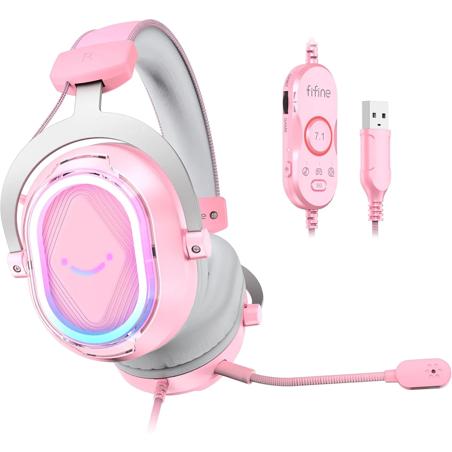 FIFINE AmpliGame H13 USB Headset with RGB - Image 11