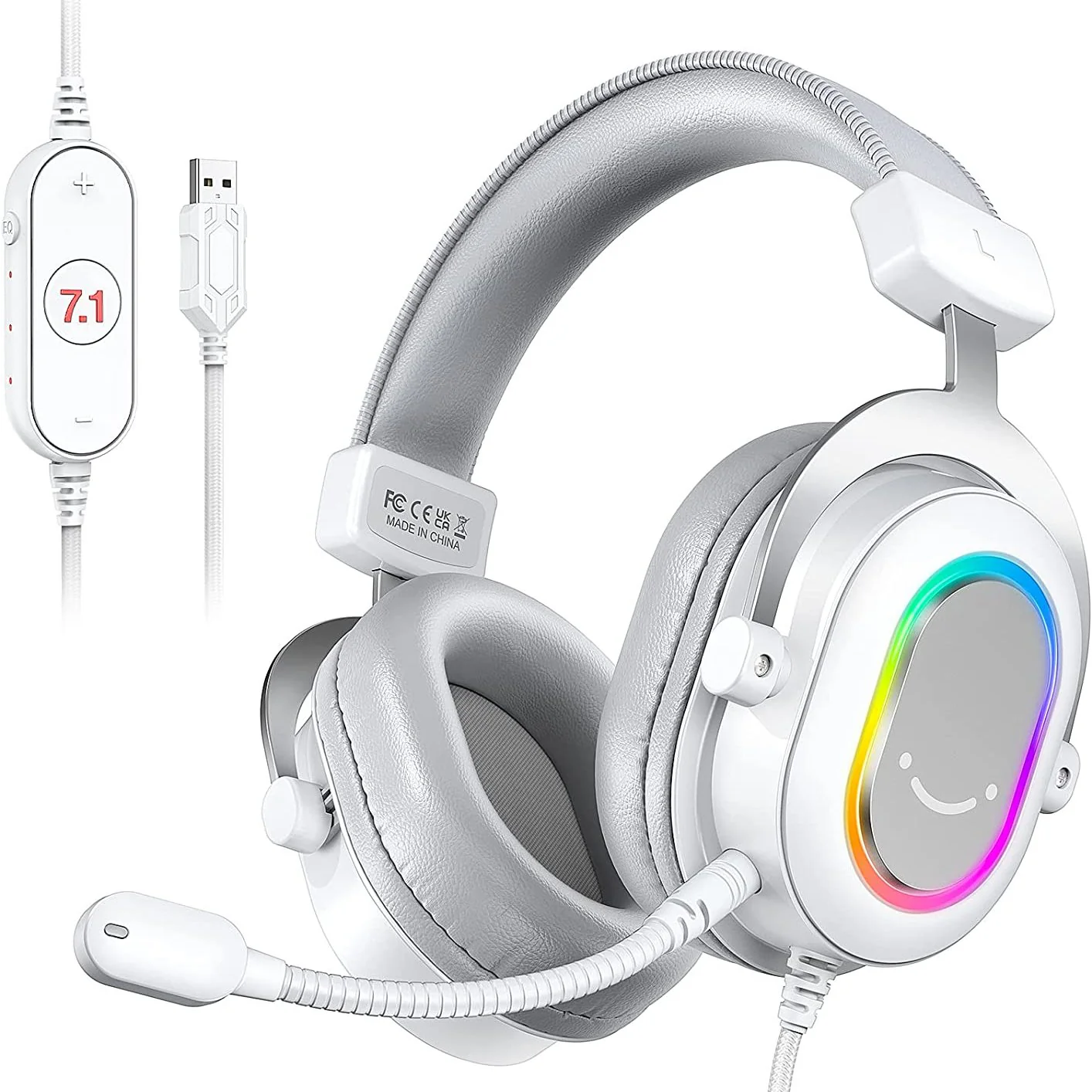 FIFINE AmpliGame H6 USB Gaming Headset with RGB - Image 6