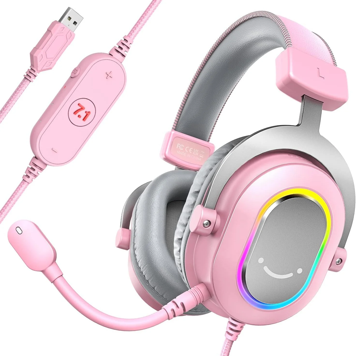 FIFINE AmpliGame H6 USB Gaming Headset with RGB - Image 8