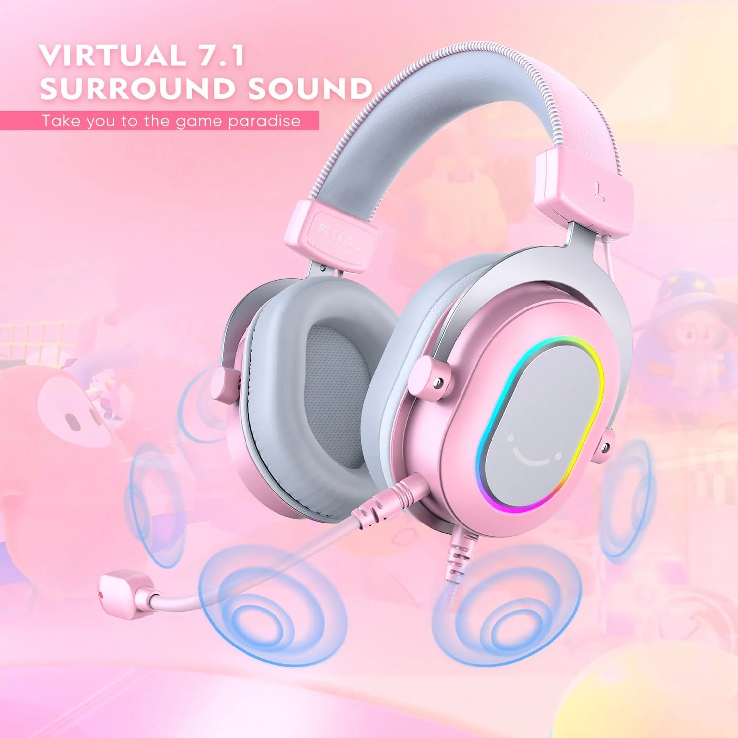 FIFINE AmpliGame H6 USB Gaming Headset with RGB - Image 9