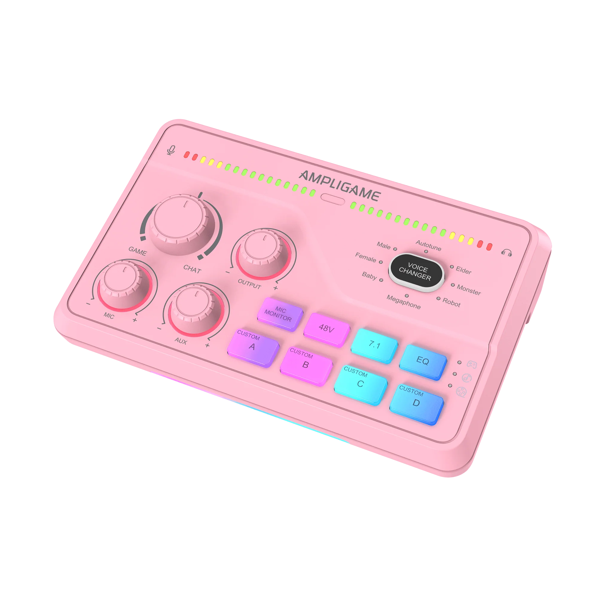 FIFINE AmpliGame SC8 Gaming Audio Mixer with RGB - Image 17