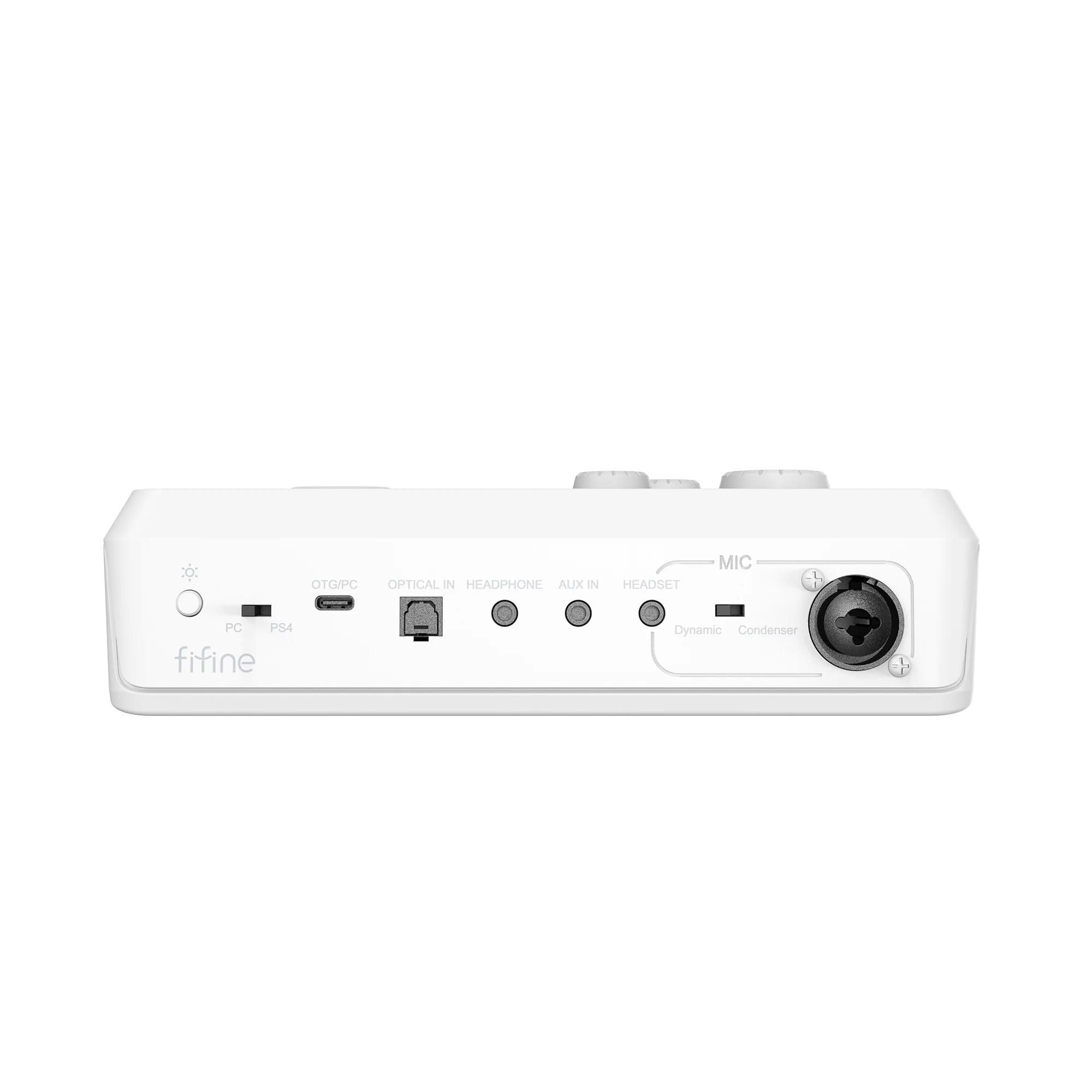 FIFINE AmpliGame SC8 Gaming Audio Mixer with RGB - Image 20