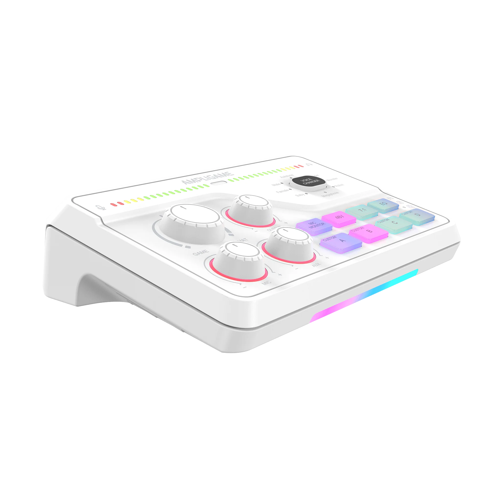 FIFINE AmpliGame SC8 Gaming Audio Mixer with RGB - Image 21
