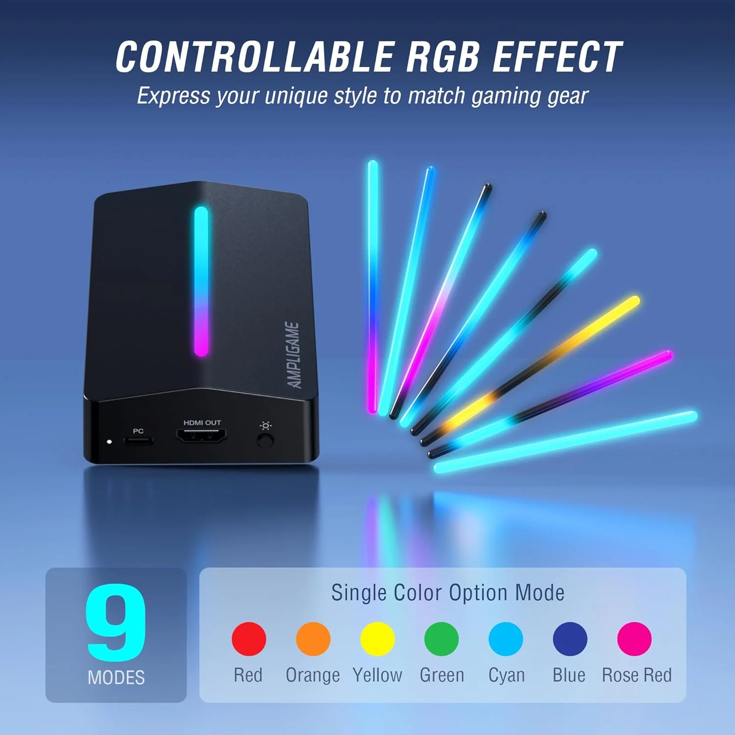 FIFINE AmpliGame V3 4K/2K/1080P HD Capture Card with RGB - Image 6