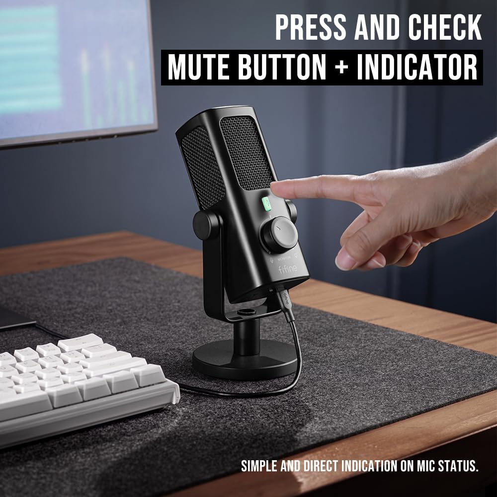 FIFINE AmpliTank Profile3 USB Condenser Microphone - Image 5