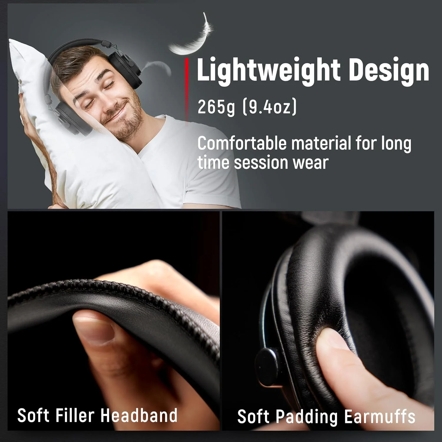 FIFINE H8 3.5mm/6.35mm Studio Headphone - Image 6