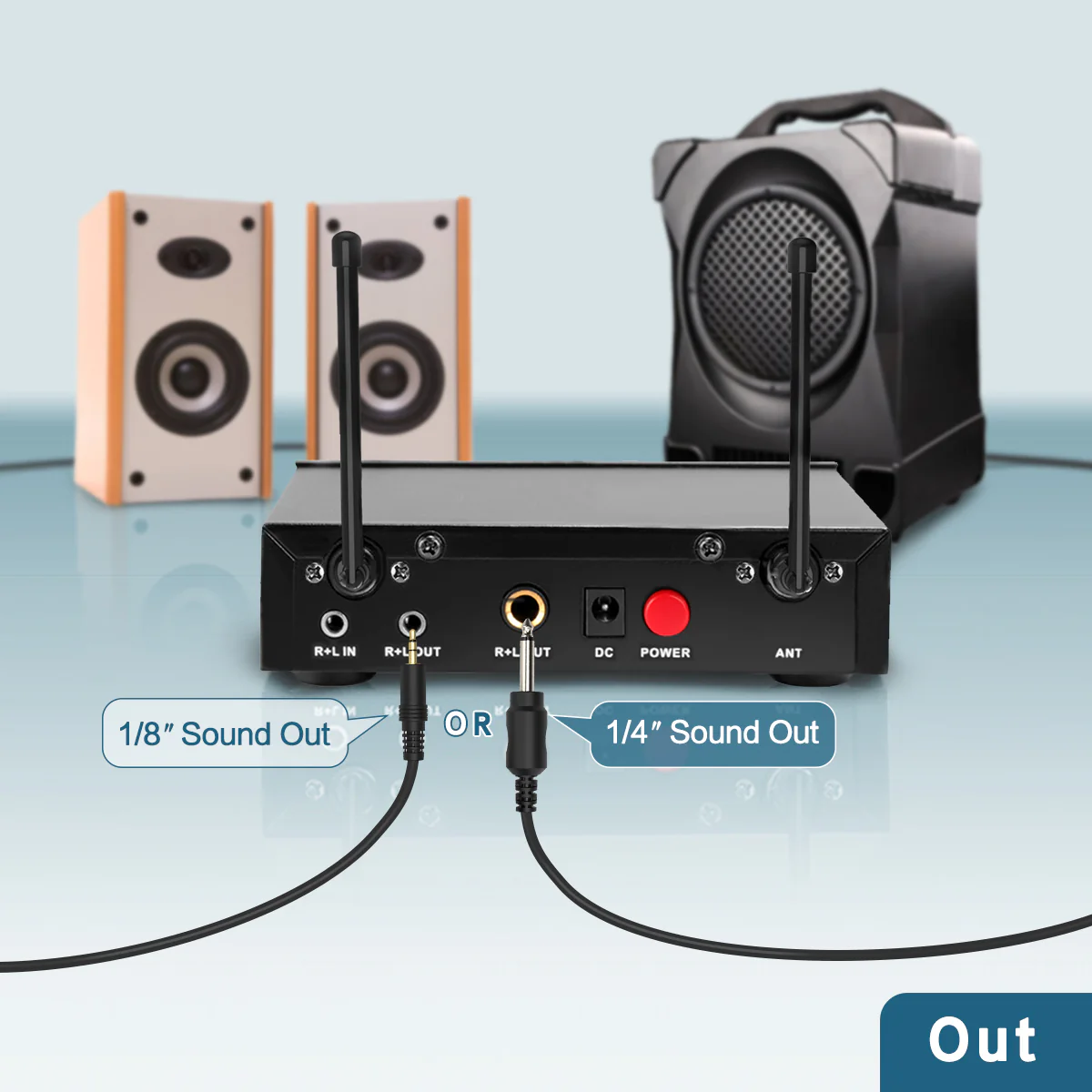 FIFINE K036 Dual Wireless Microphones System - Image 4