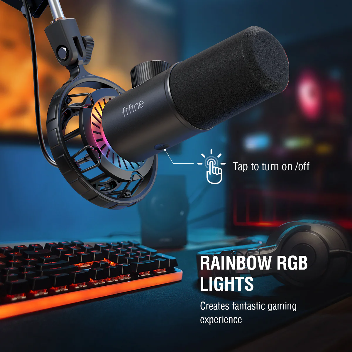 FIFINE K658 USB Dynamic Microphone - Image 4