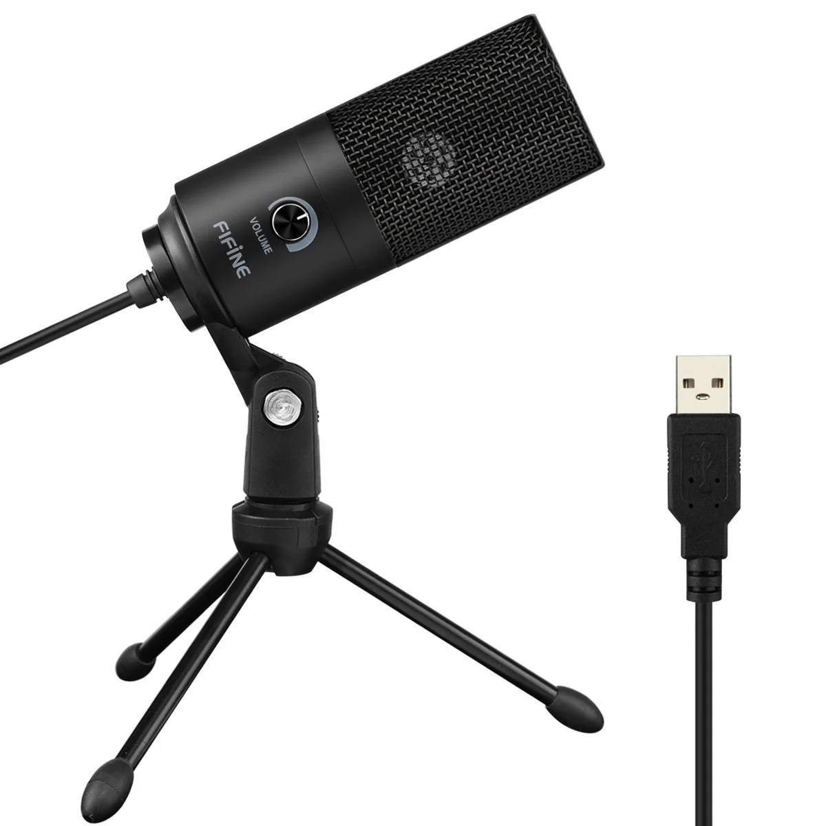FIFINE K669B USB Condenser Microphone with Tripod Stand - Image 3