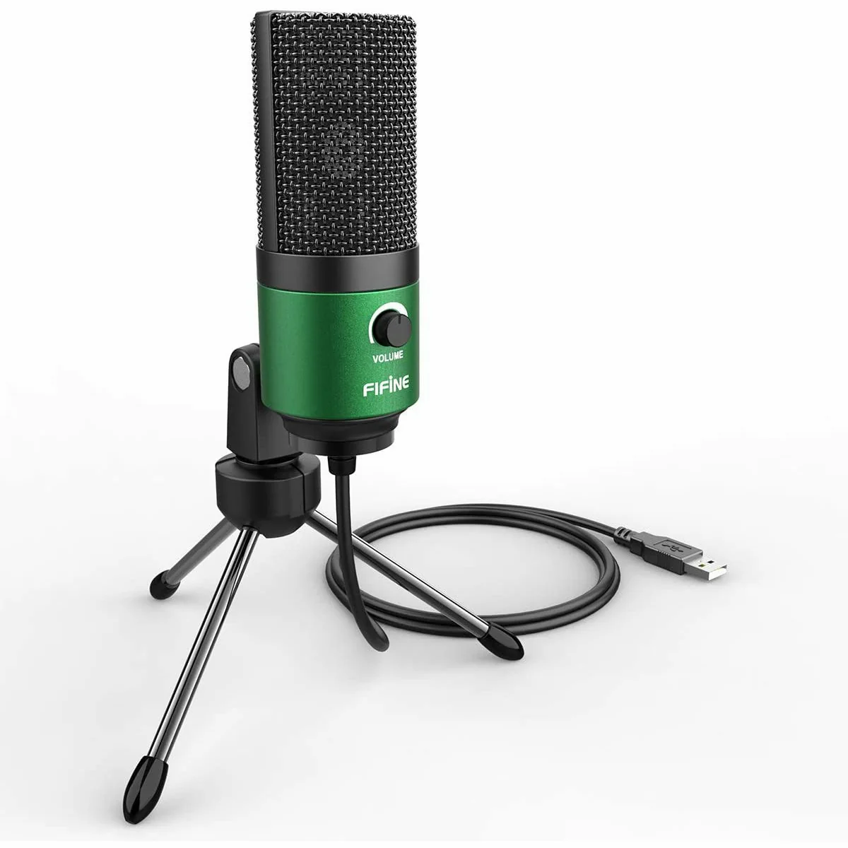 FIFINE K669B USB Condenser Microphone with Tripod Stand - Image 5