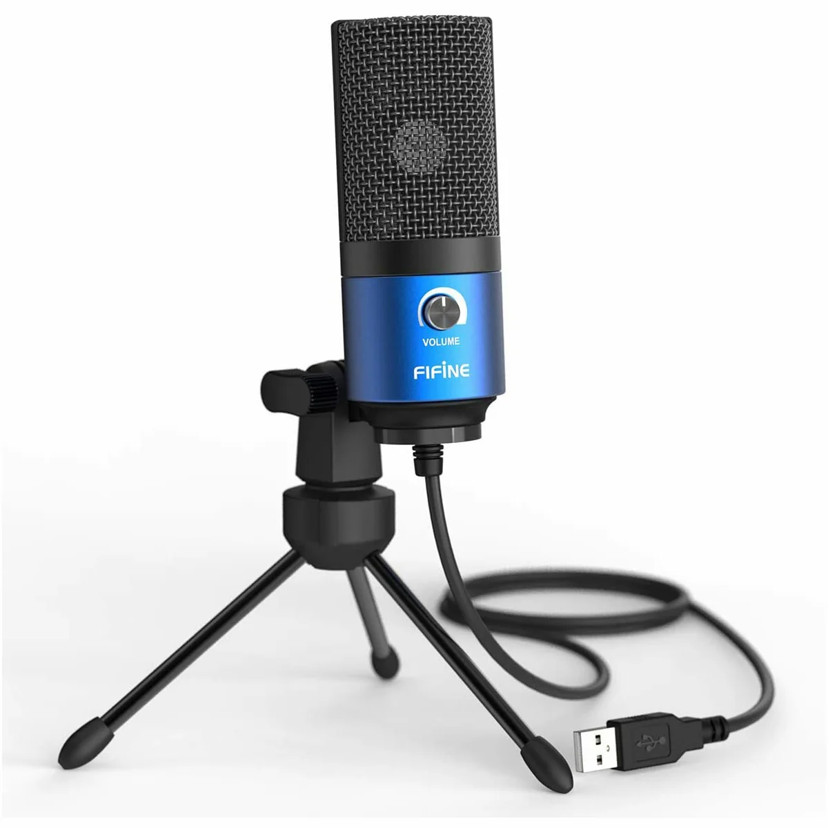 FIFINE K669B USB Condenser Microphone with Tripod Stand - Image 9