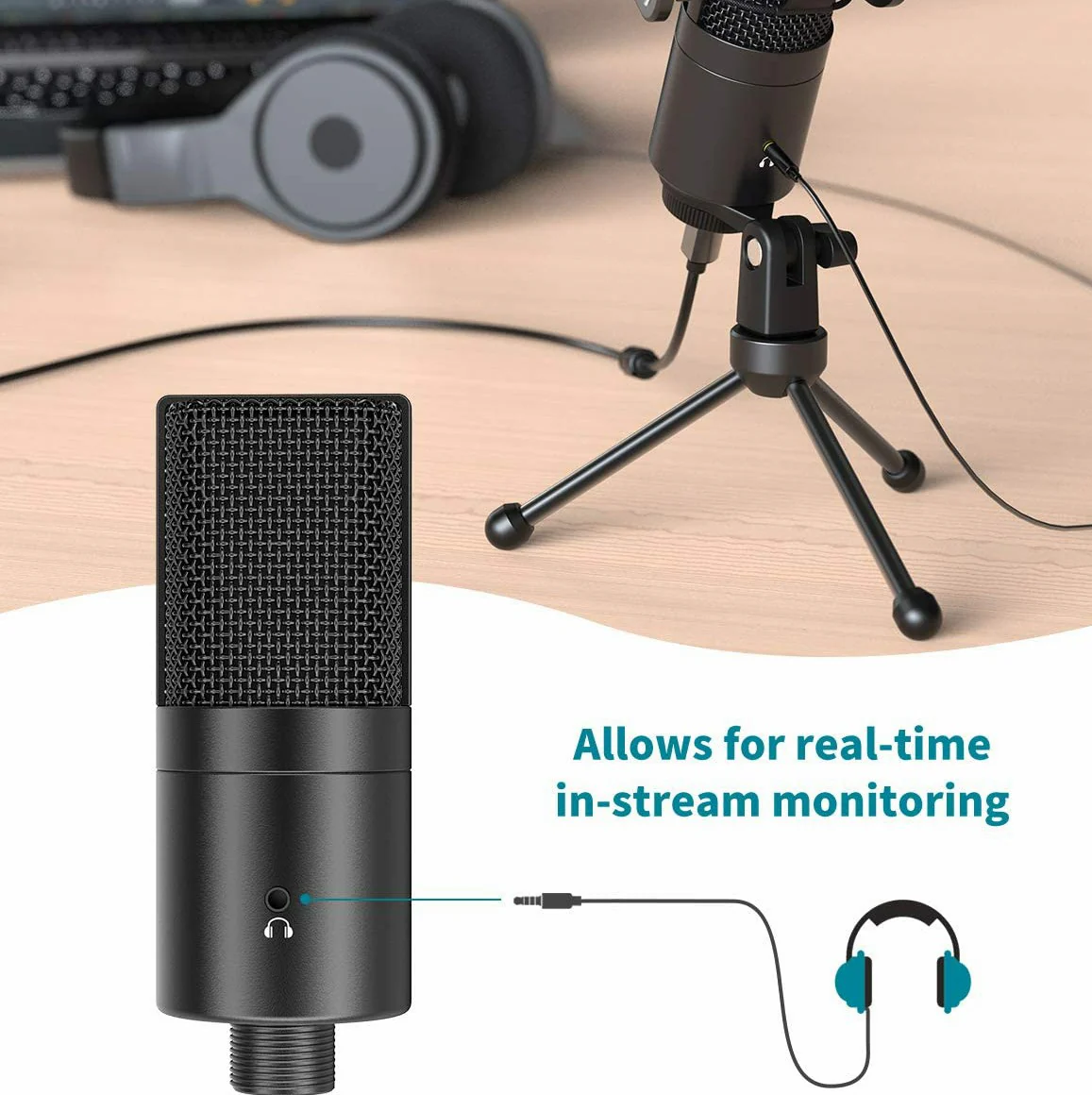 FIFINE K683A USB Condenser Microphone - Image 6