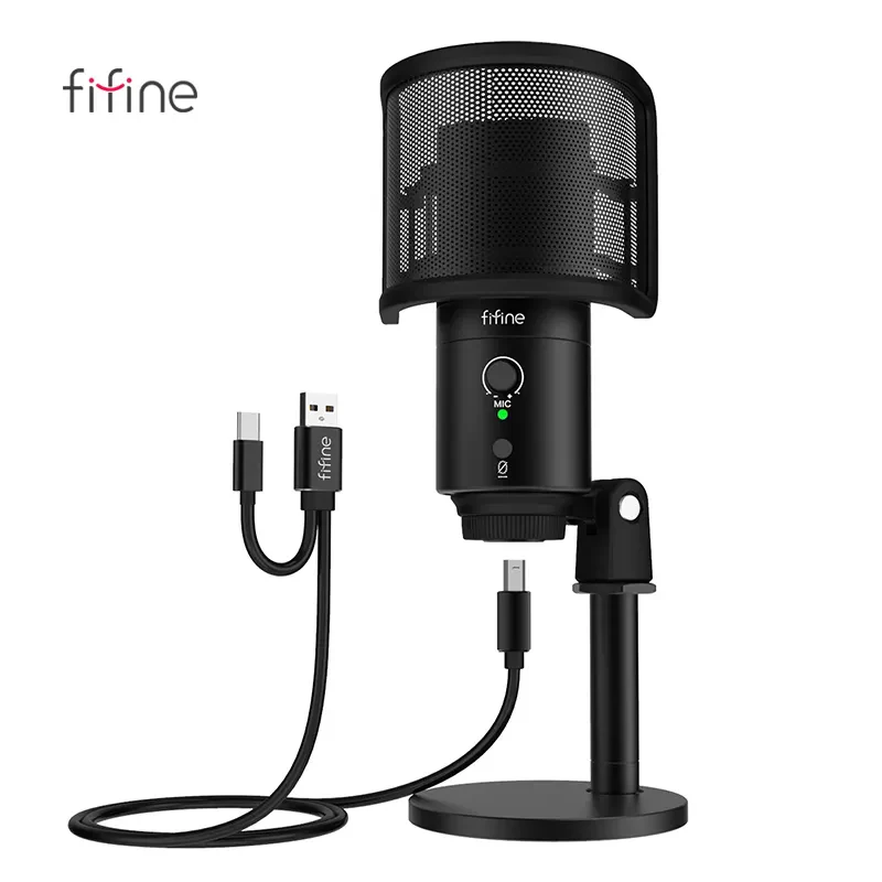 FIFINE K683A USB Condenser Microphone - Image 7