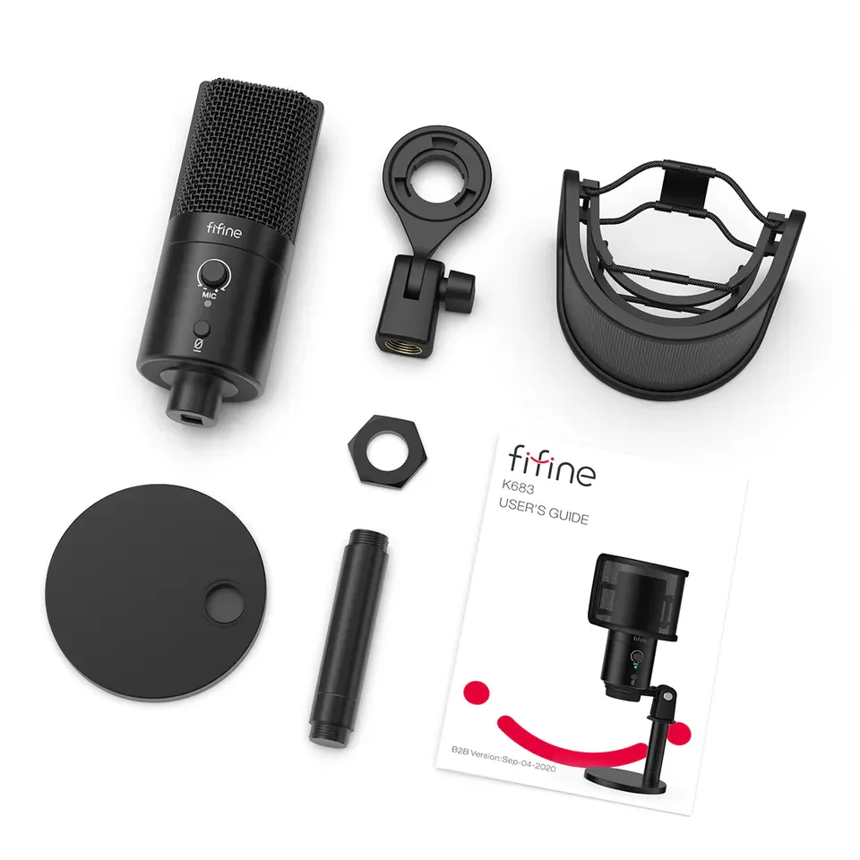 FIFINE K683A USB Condenser Microphone - Image 8