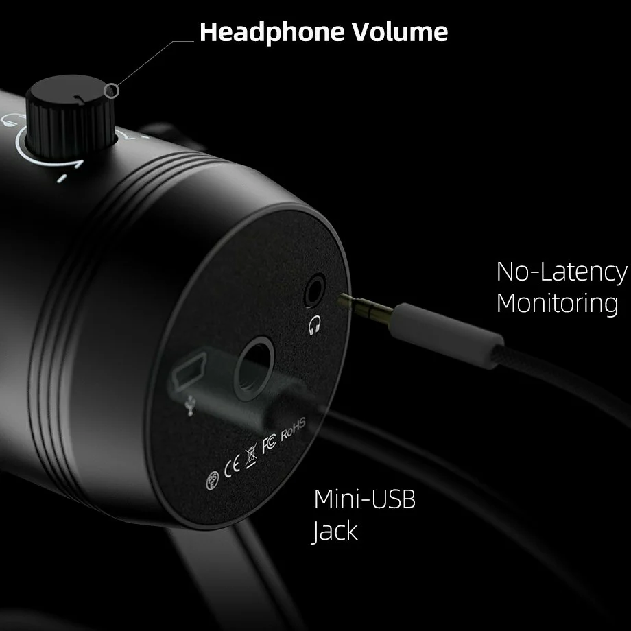 FIFINE K690 USB Condenser Microphone - Image 5