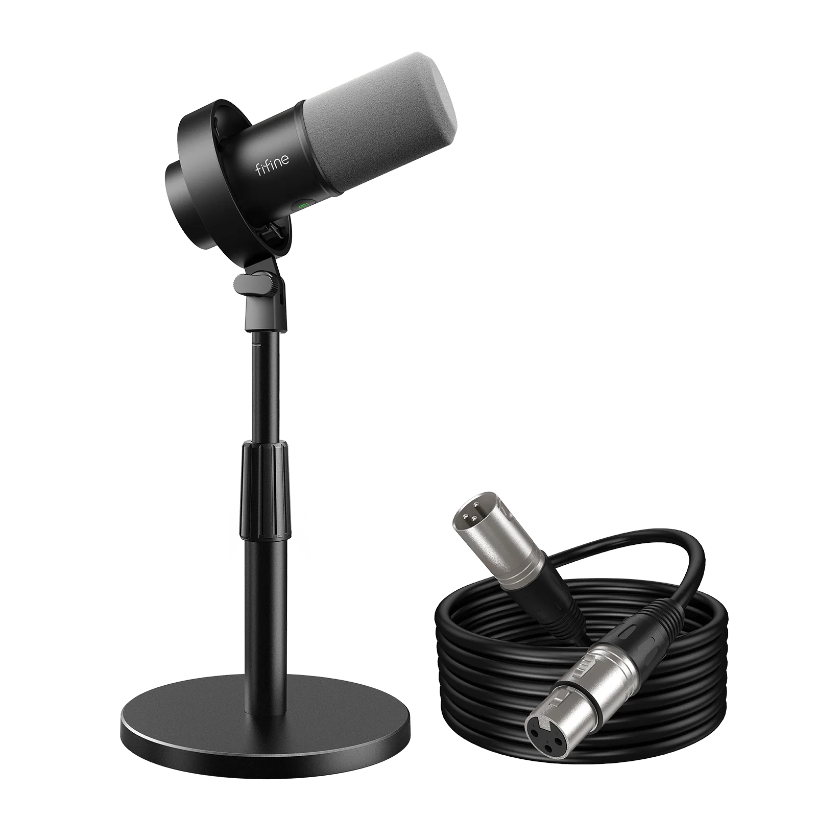 FIFINE Podcasting & Recording Standard Bundle Kit: K688 Microphone + BS1 Desktop Mic Stand - Image 11
