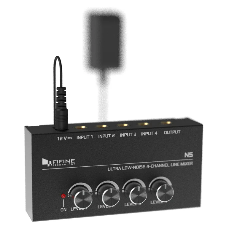 FIFINE N5 Four-channel Line Mixer - Image 11