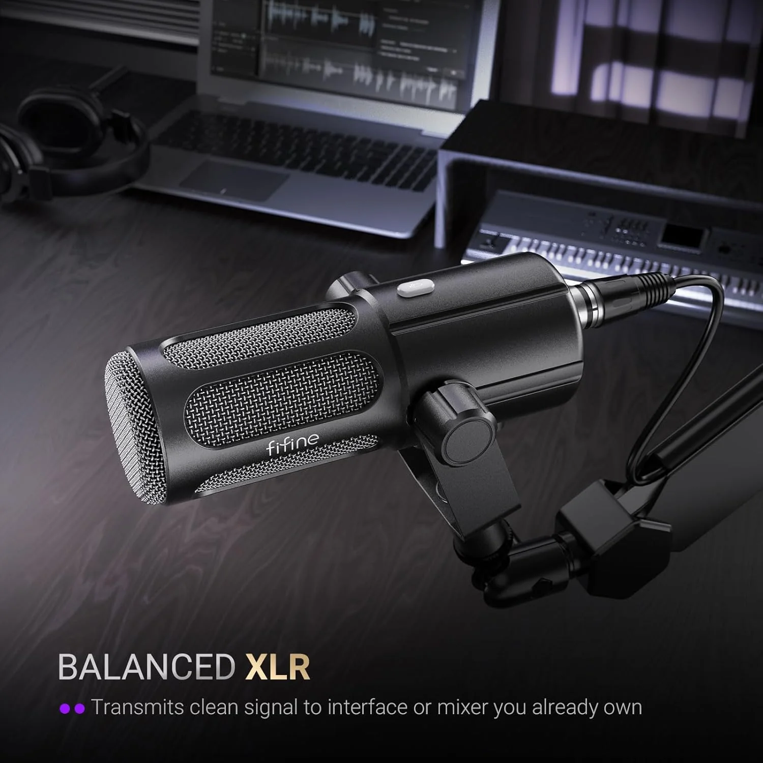 FIFINE AmpliTank Tank6 USB/XLR Dynamic Microphone - Image 4