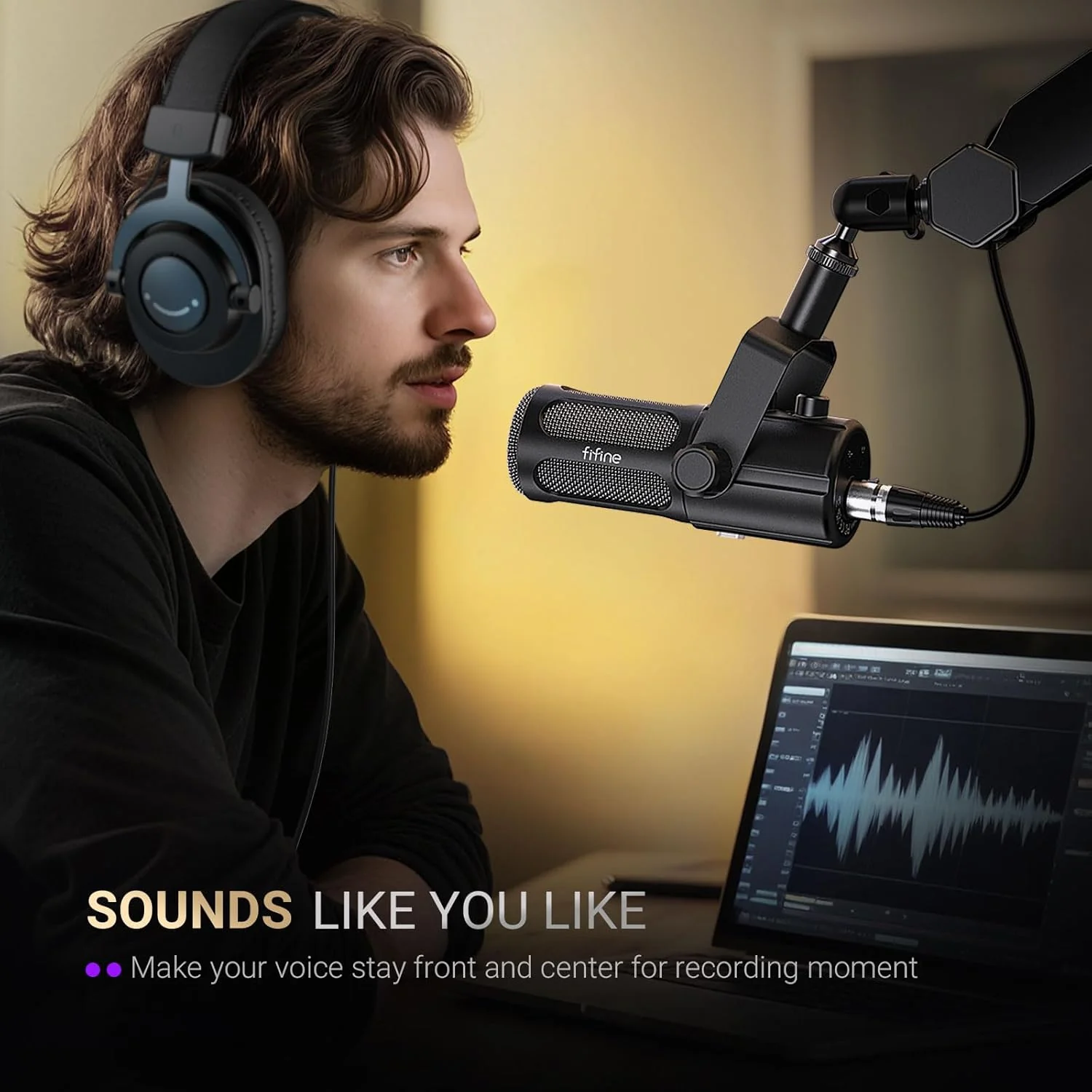 FIFINE AmpliTank Tank6 USB/XLR Dynamic Microphone - Image 9