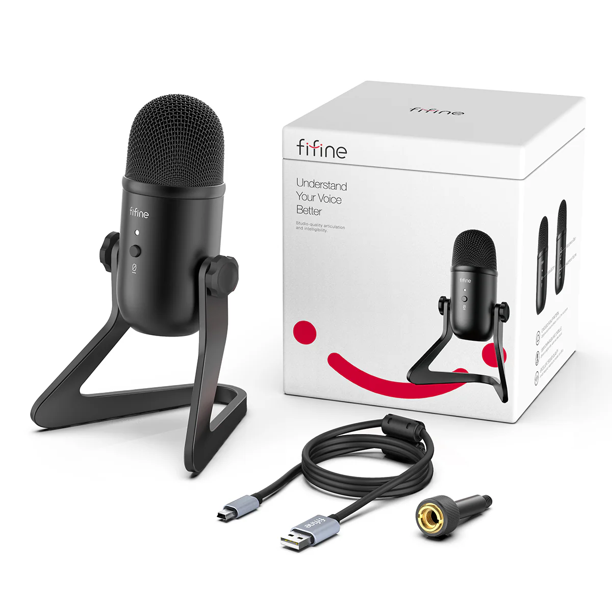 FIFINE K678 USB Condenser Microphone - Image 3