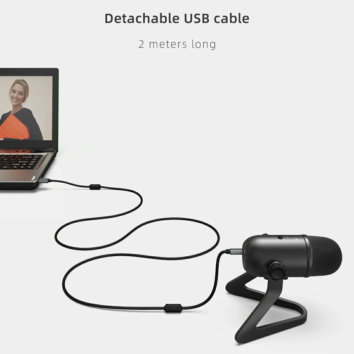 FIFINE K678 USB Condenser Microphone - Image 4