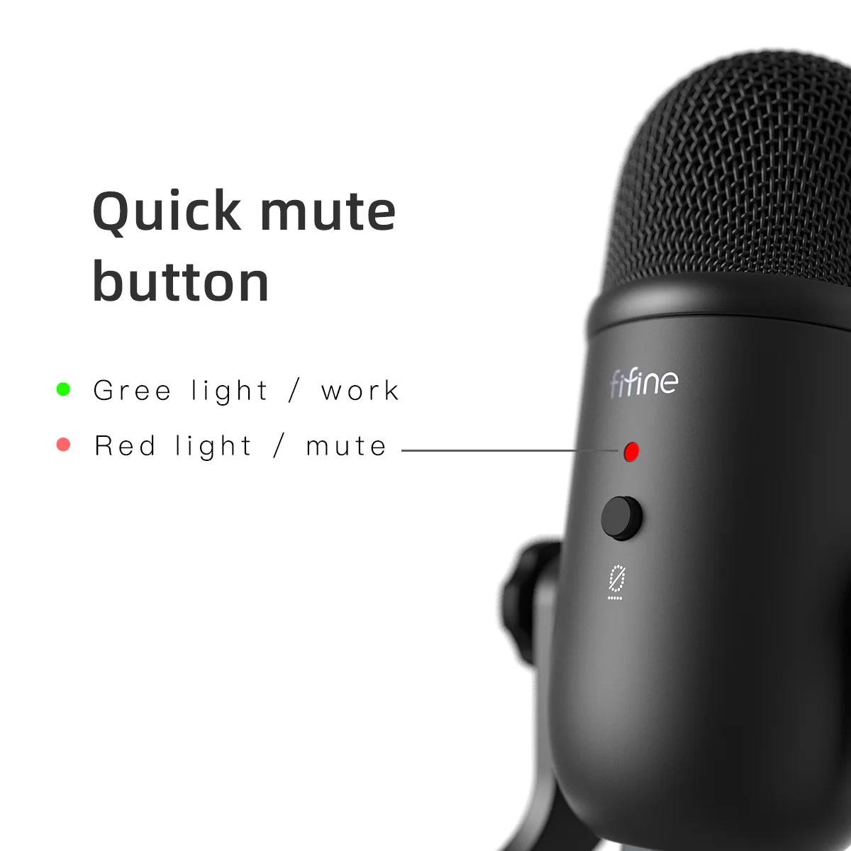 FIFINE K678 USB Condenser Microphone - Image 5
