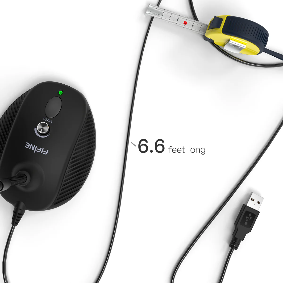 FIFINE K052 USB PC Computer Microphone - Image 4