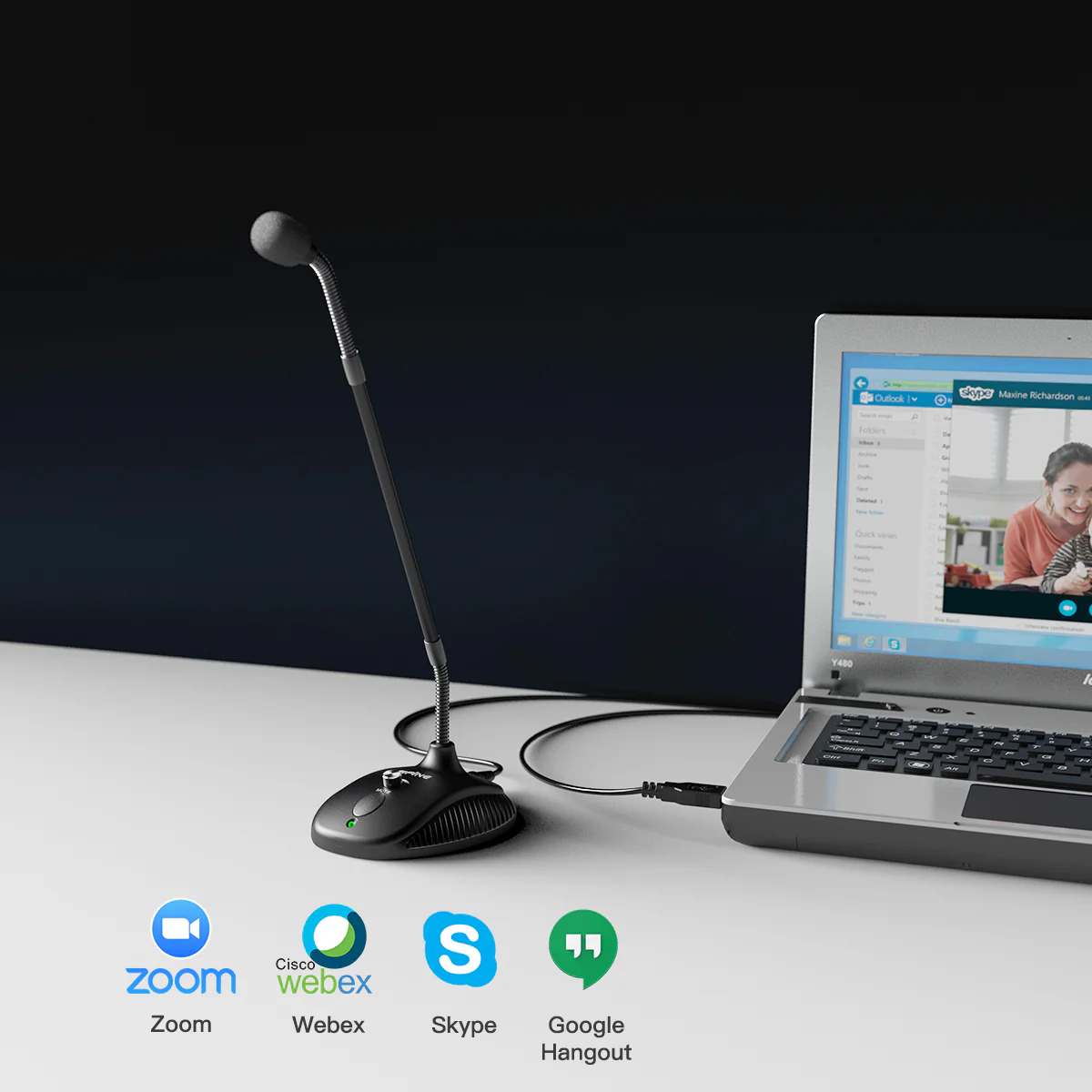 FIFINE K052 USB PC Computer Microphone - Image 7
